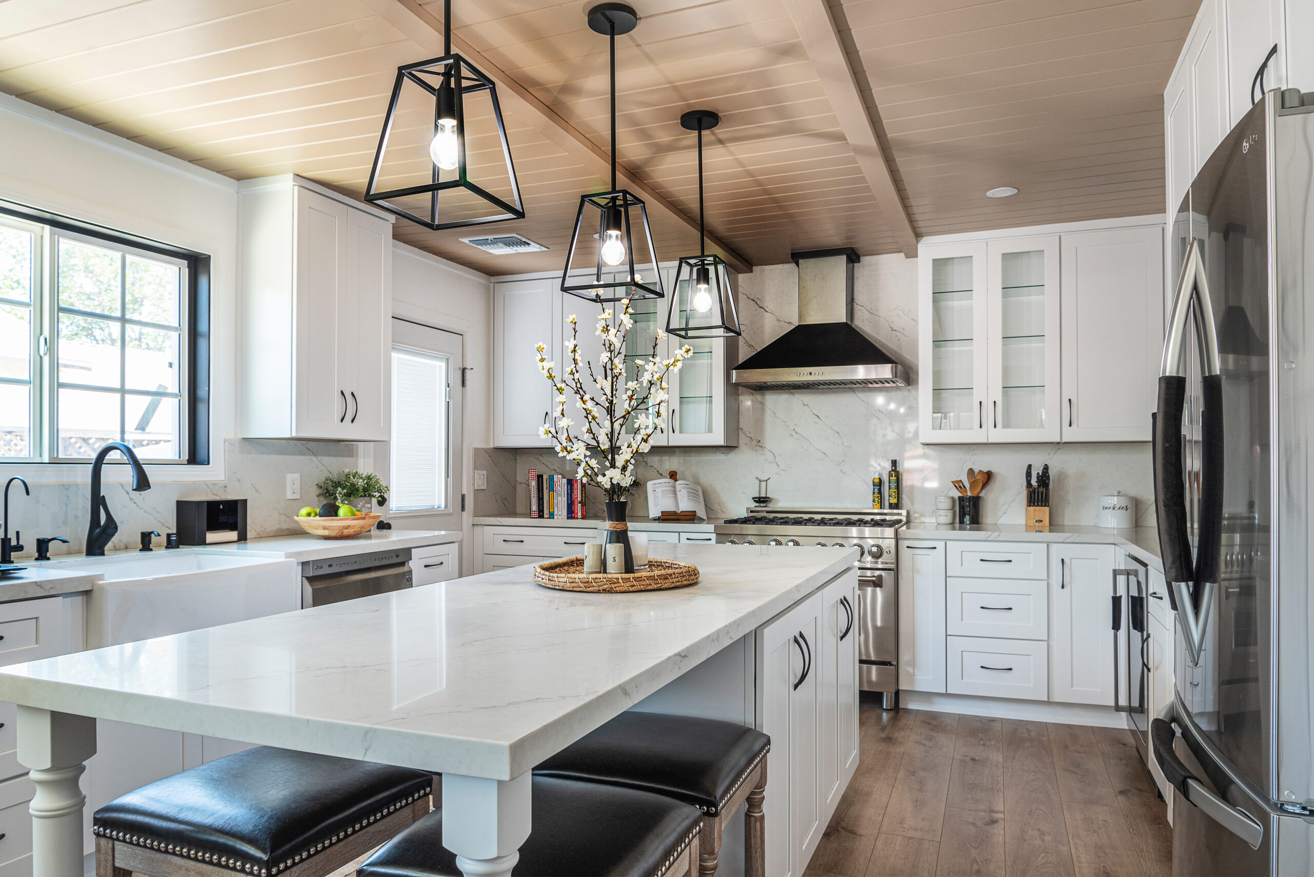 Remodeled kitchen with photoshoot direction by Paris Nasseri